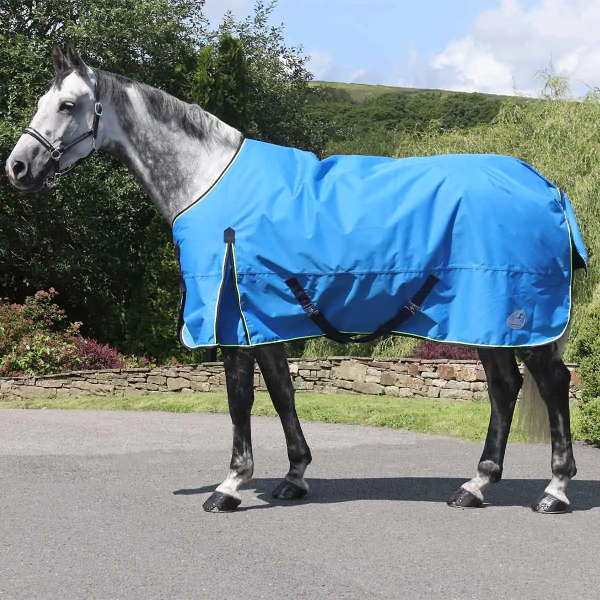 Ventomasta 200g Mediumweight Standard Neck Turnout Rug Cobalt